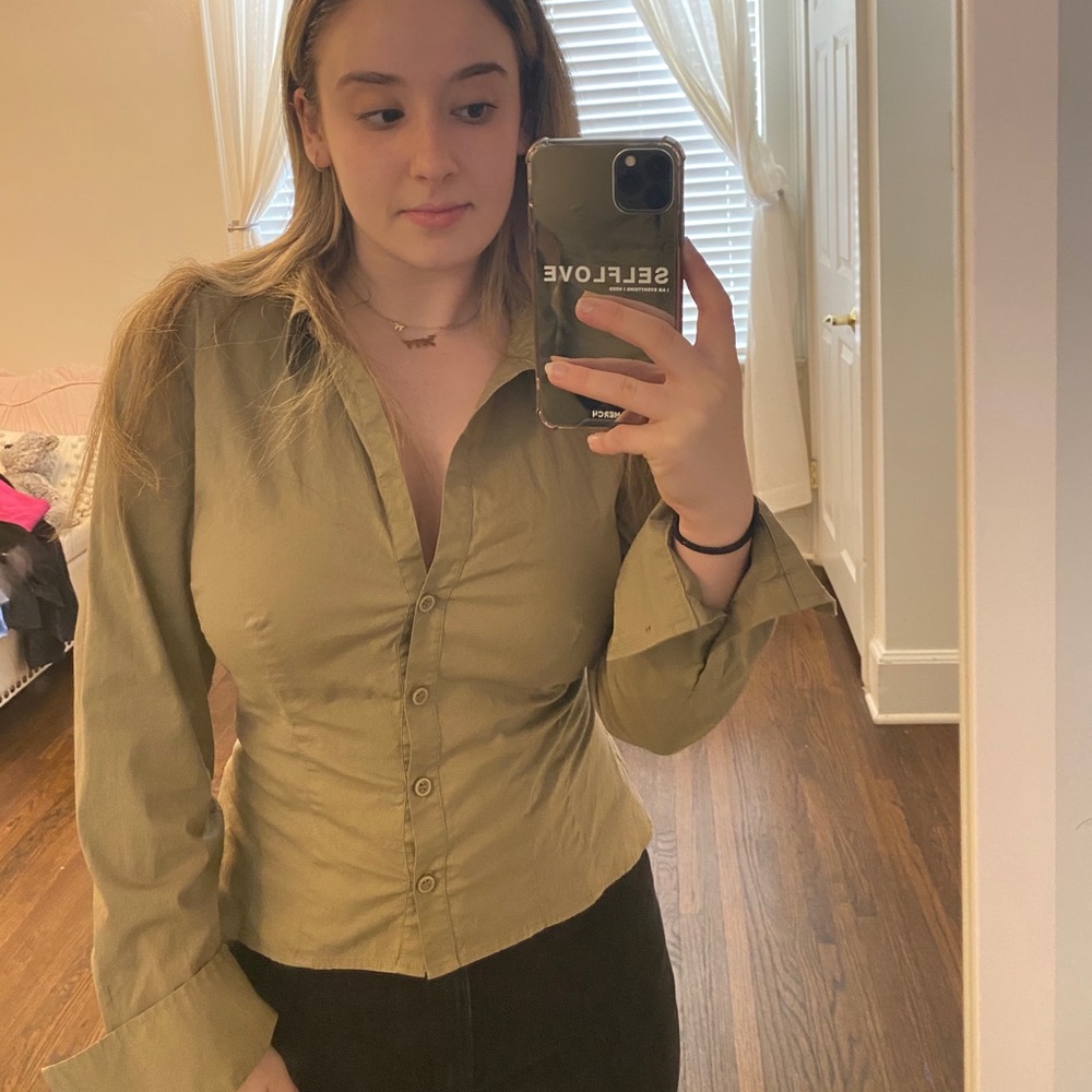 Long sleeve button down
